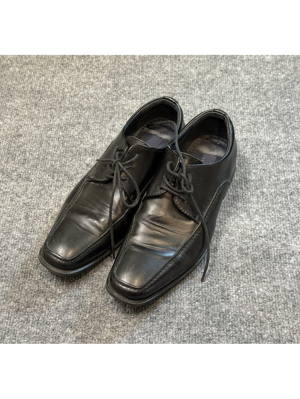 Joseph Abboud Collection Black Leather Dress Shoes Men’s 9M